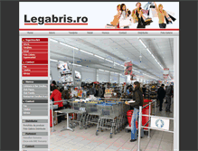 Tablet Screenshot of legabris.ro